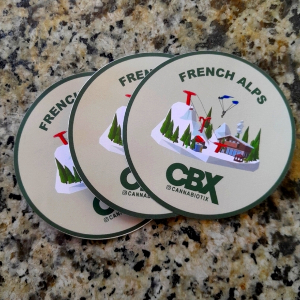 CBX French Alps Sticker